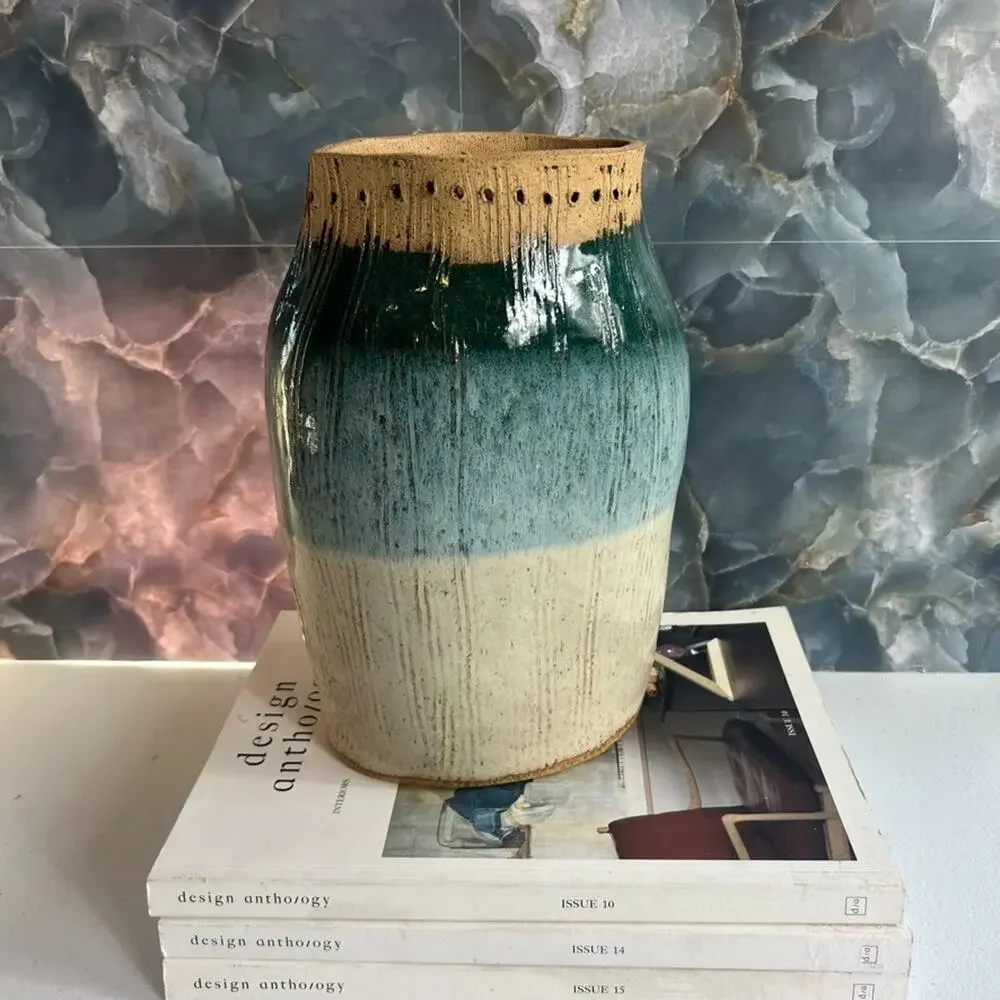 Studio Art Pottery Vase 10